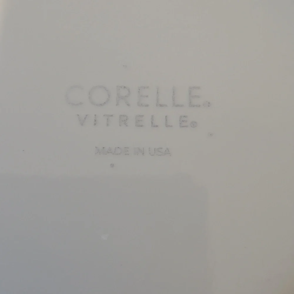 Corelle white square